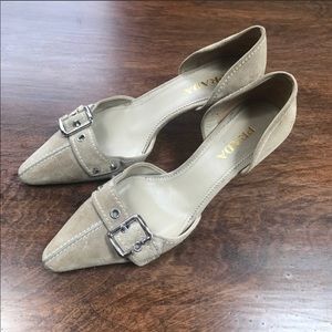 Prada kitten heels 👠